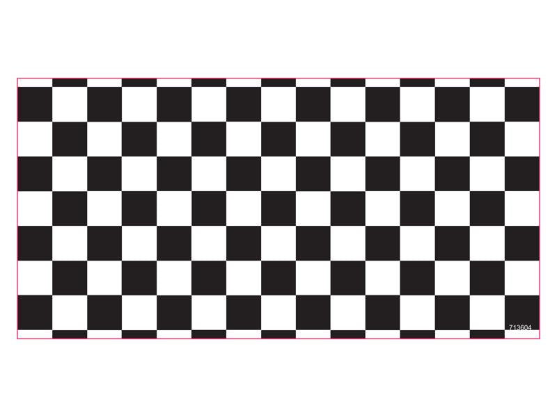 Checkers Bumper Sticker Made in USA