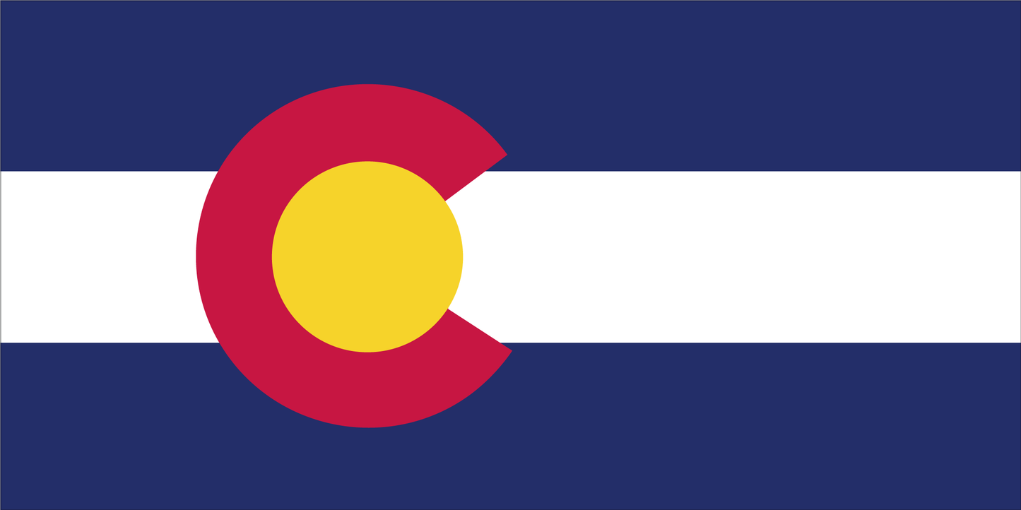 Colorado Bumper Sticker Made in USA