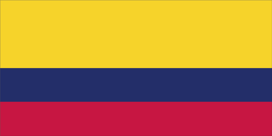 Colombia Bumper Sticker Made in USA