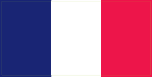 France Bumper Sticker Made in USA