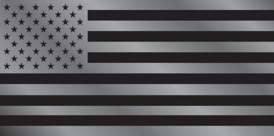 USA Blackout Bumper Sticker Made in USA