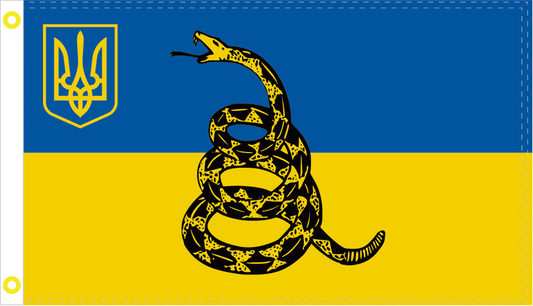 Ukraine Liberty Trident 3'X5' Flag Rough Tex®