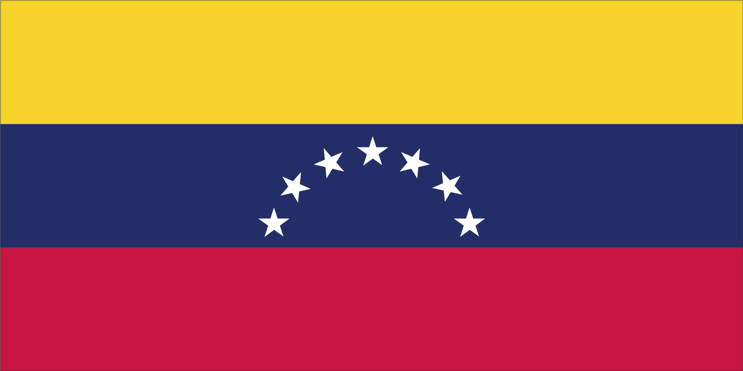 Venezuela Bumper Sticker Made in USA